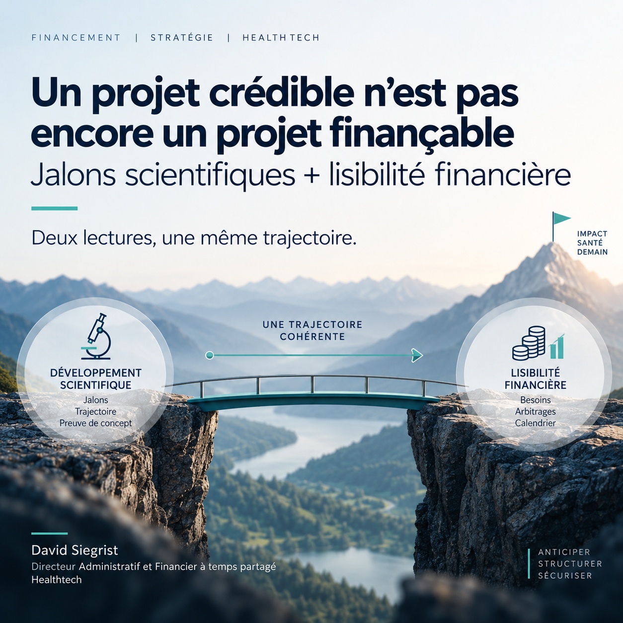 Illustration : Crédibilité scientifique et lisibilité financière : deux lectures à relier